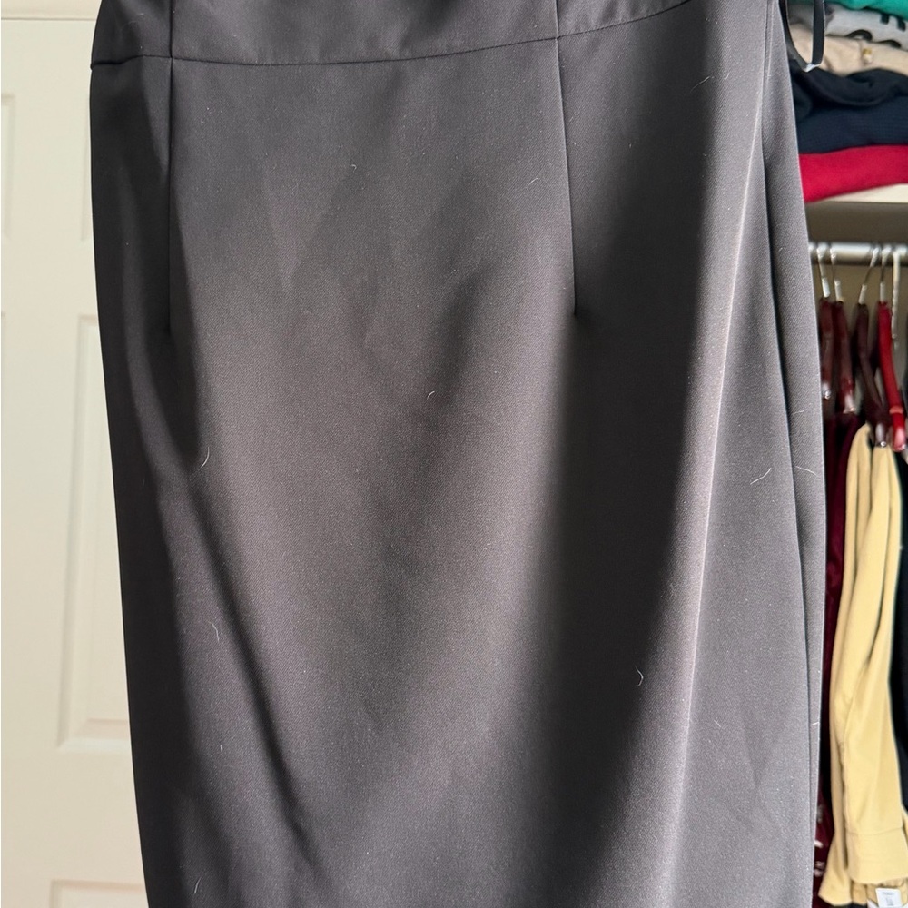 Nanette Lepore Elegant Strapless Dress w/Attached Cape/Scarf